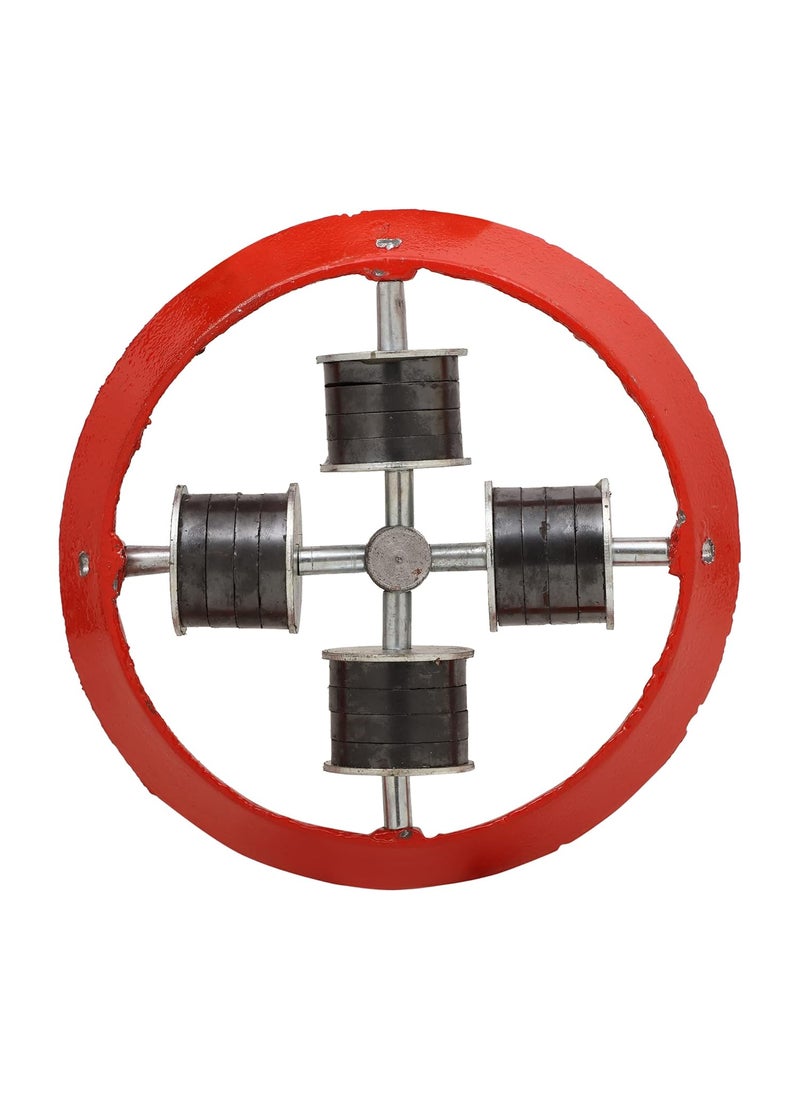 kms KMS Round Hopper Magnet 9 x 9 Inch Multicolour  - Image 1