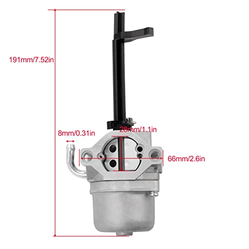 PRUNkuar Carburetor for Briggs & Stratton 5000 5550 6200 8550 10HP GenPower 305 697978 796321 696132 696133 796322 697351 699958 699966 698455 695918 694952 695919 695330 796323 695920 695328 Carburetor - Image 2