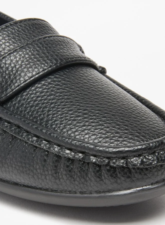 Flora Bella By Shoexpress Women's Textured Slip-On Loafers