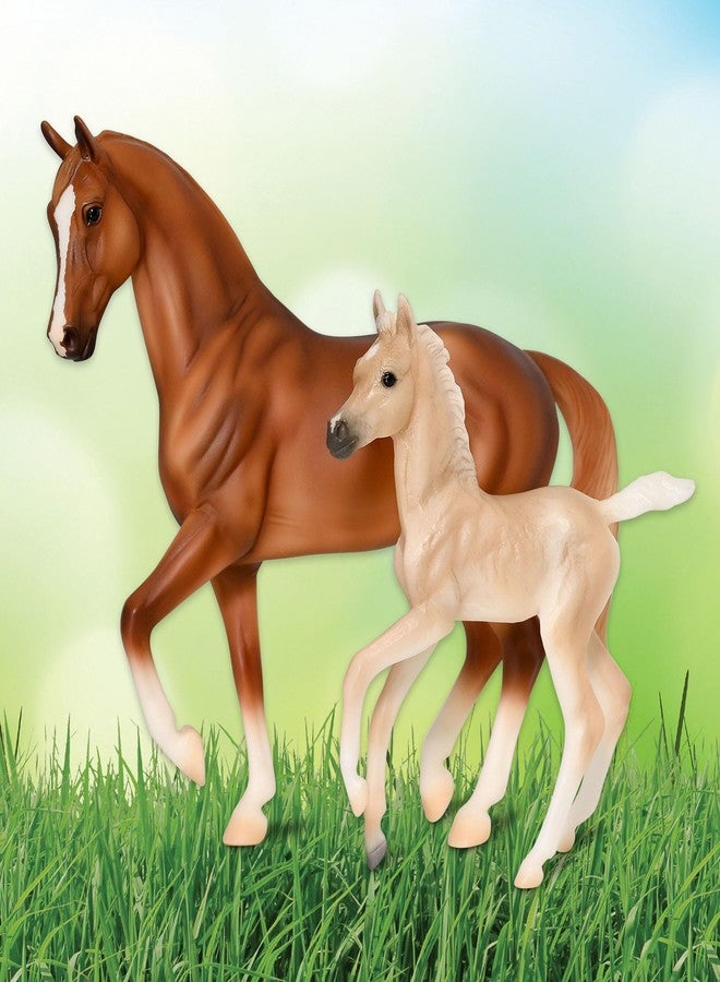 Breyer مجموعة حرية خيول بريير | مجموعة خيل و مهر بقوة و دقة | تمثال خيل | 9" طول x 7" ارتفاع | نموذج #B-FS-10251 - Image 3