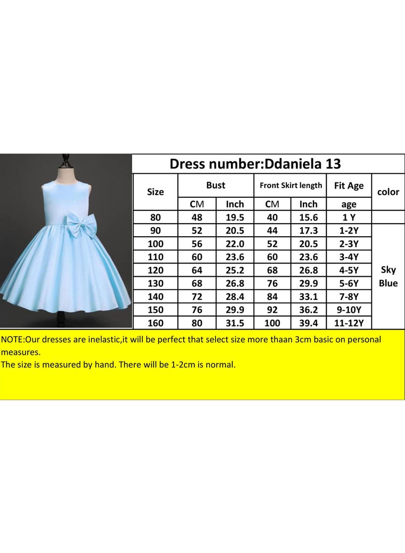 D'Daniela Satin Bow Accent Dress - Image 4