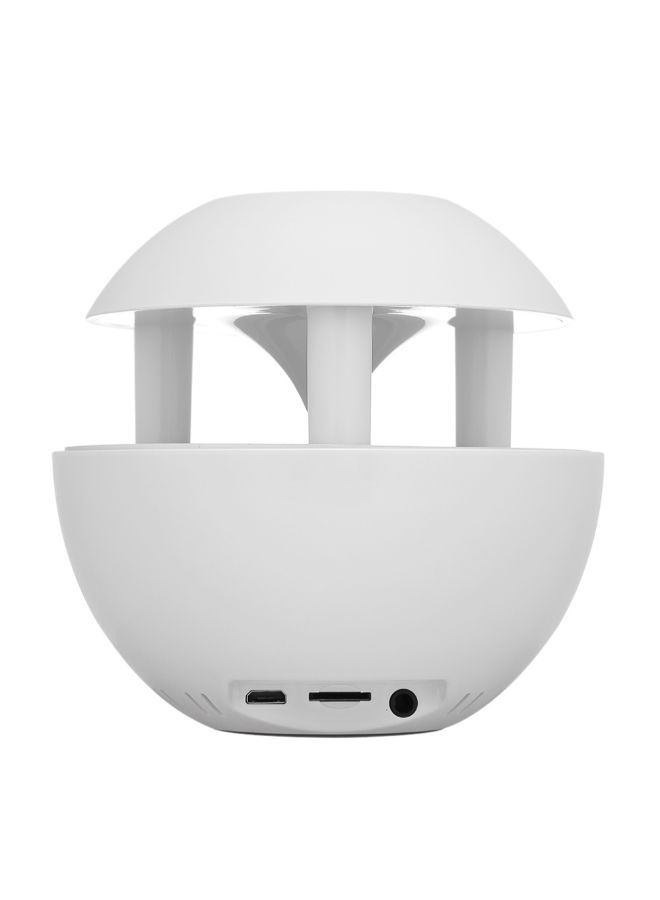 NIBEMINENT Portable Wireless Bluetooth Speaker With TF Card Slot And AUX-IN White  - Image 2
