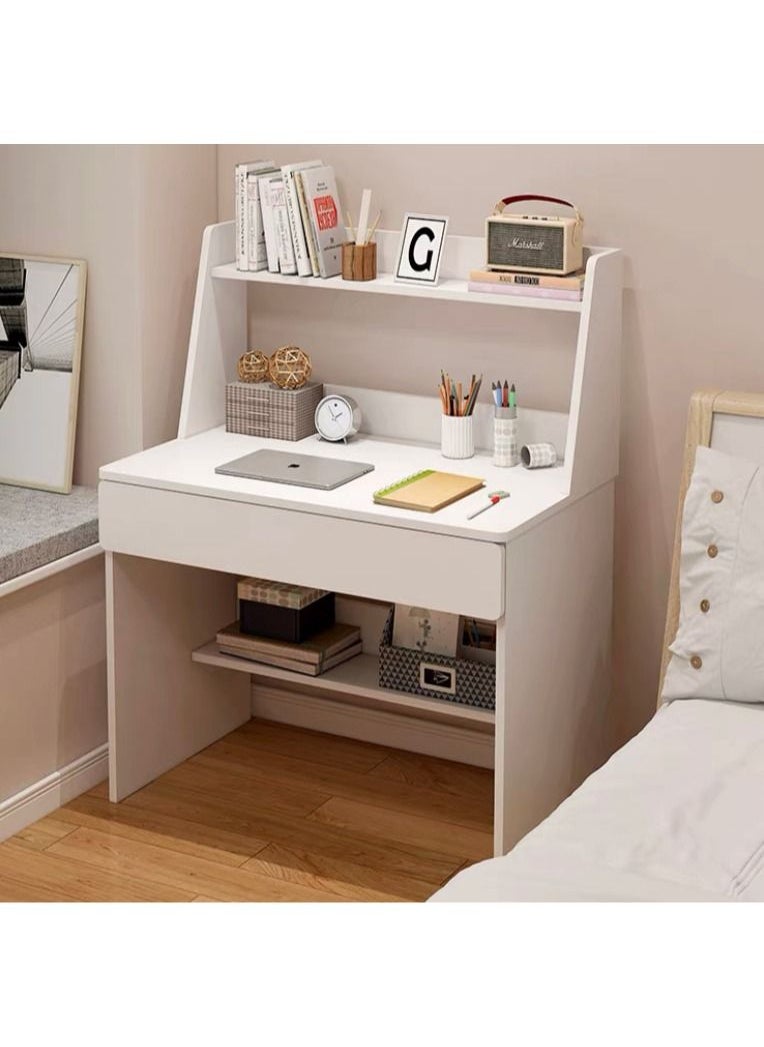 C&C Home - Wooden Study Desk and Study Table with Storage Drawer and Book Shelf - Image 1