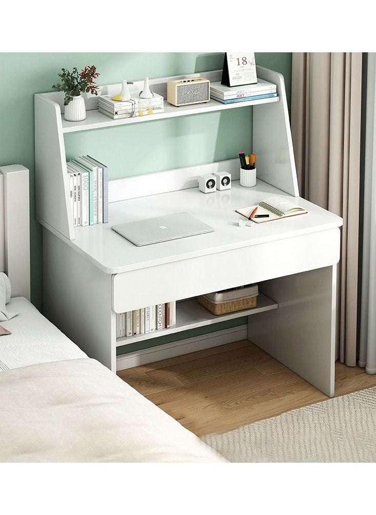 C&C Home - Wooden Study Desk and Study Table with Storage Drawer and Book Shelf - Image 1