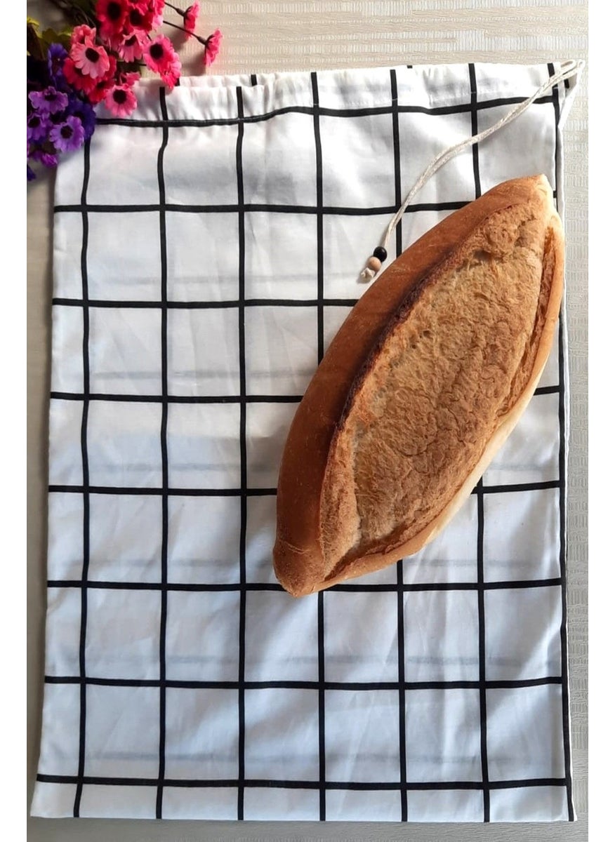 Checkered Bread Box - 50X40 Linen Checked Rope Drawstring Bread Box - Bread Bag - pzsku/ZF395370D607DD1959DE9Z/45/_/1725895450/07758739-ae8d-431a-a696-8f19dd92b034