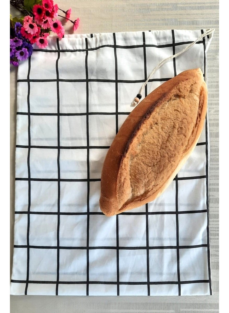 Checkered Bread Box - 50X40 Linen Checked Rope Drawstring Bread Box - Bread Bag - pzsku/ZF395370D607DD1959DE9Z/45/_/1725895548/69fab027-8d1a-444b-9da5-d21332c00537