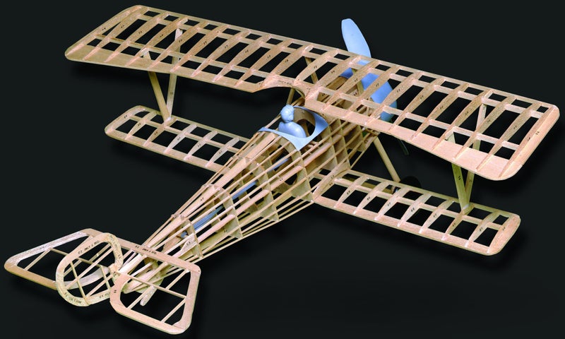 Guillows Guillow's Nieuport II Laser Cut Model Kit Small - Image 2