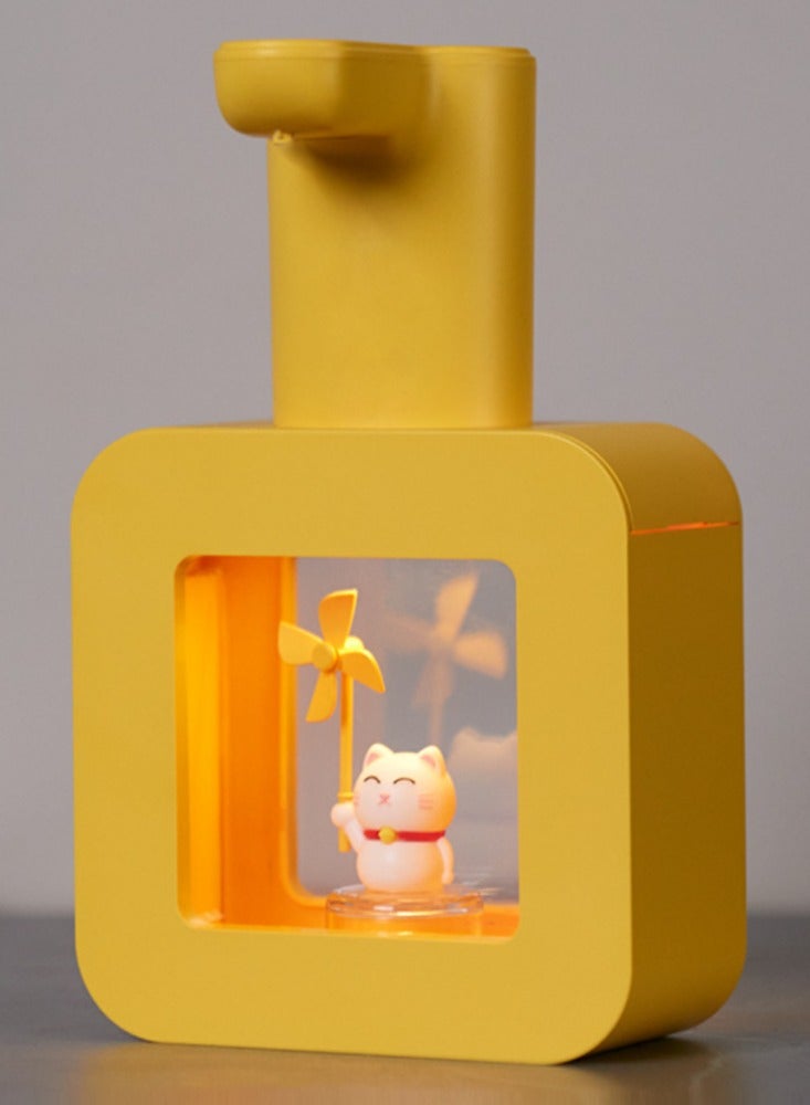 Foam mobile phone wall mounted automatic hand sanitizer smart sensor charging cartoon children's soap dispenser - Image 3