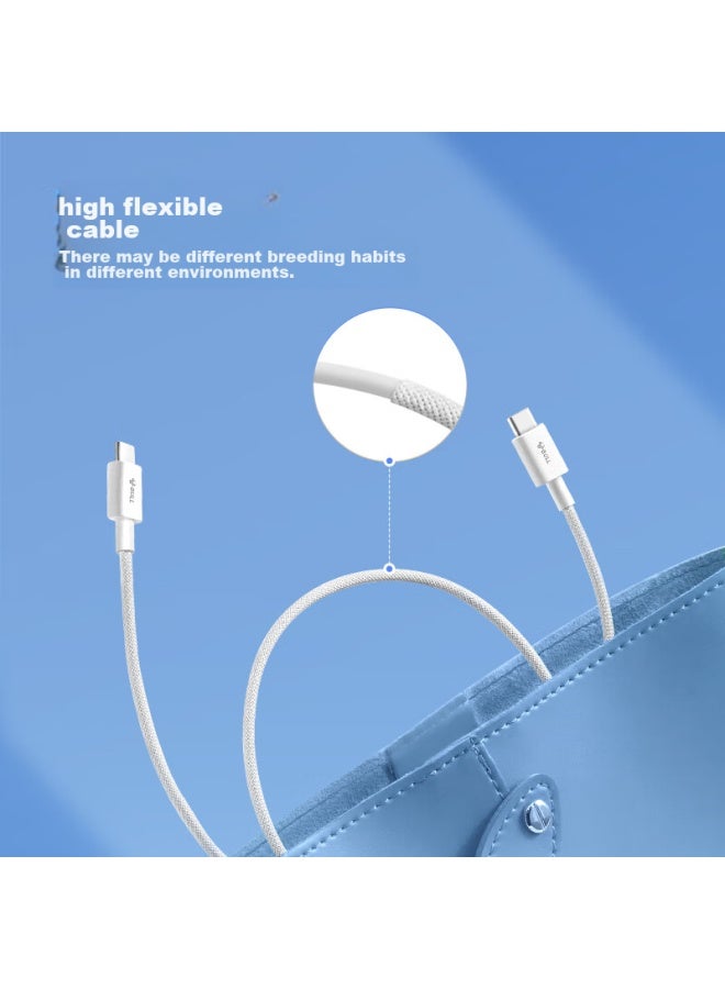bull Ctoc Braided Data Cable, 3a High Current, Supports Apple/iphone 15 Series Fast Charging, Compatible With Huawei/xiaomi/tablets/laptops/gaming Consoles, Etc - Image 3