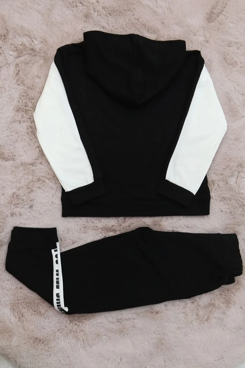 Kazax Kazakh 8-12 Years Old Furry Suit White-Black - 724496.1576.