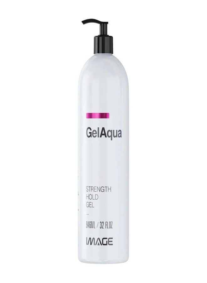 Image Gelaqua Hair Gel - Hydrating Styling Gel with Medium Hold for Natural, Flexible Styles - Non-Sticky Formula - Frizz Control and Shine (32 Fl Oz) - Image 1
