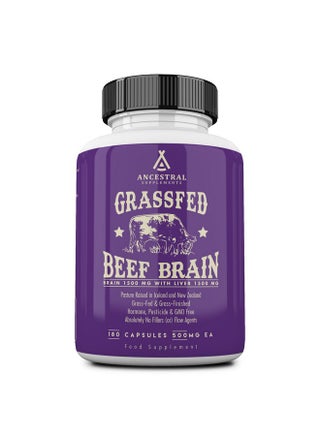 Ancestral Supplements Grass Fed Beef Brain Supplement with Beef Liver, Whole Food Brain Support Promotes Brain, Mood, and Memory Health, Brain and Liver Health Formula Capsules, Non-GMO, 180 Capsules - pzsku/ZF395AB50C2CC9367EA93Z/45/_/1735908017/feec5bed-b30a-44e9-a3a2-aa4f90338246