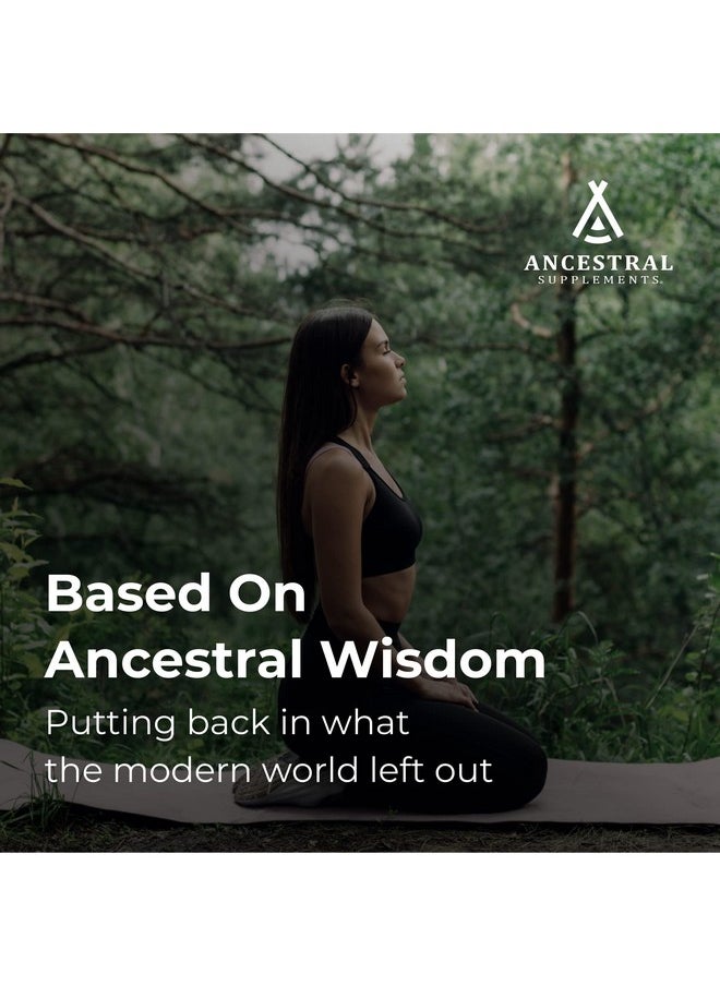 انسيسترال سابليمينتس - مكملات Ancestral Supplements Grass Feed Beef Brain مع كبد البقر، غذاء كامل لدعم الدماغ يعزز صحة الدماغ والمزاج والذاكرة، كبسولات تركيبة صحة الدماغ والكبد، خالية من الكائنات المعدلة وراثيًا، 180 كبسولة - Image 1