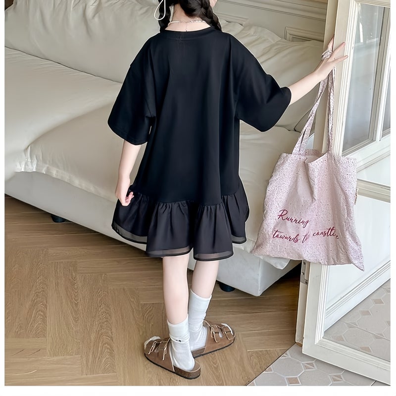 ChicPoint 3-14years Girls Tee Dress - Image 2