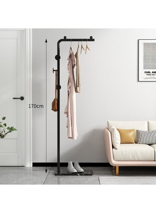 JOGAMS Modern Metal Coat Rack Freestanding Coat Stand with 3 Hooks Perfect for Bedroom Living Room Office and Dining Easy to Clean Stylish and Durable - Image 1
