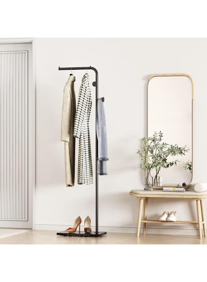 JOGAMS Modern Metal Coat Rack Freestanding Coat Stand with 3 Hooks Perfect for Bedroom Living Room Office and Dining Easy to Clean Stylish and Durable - Image 3