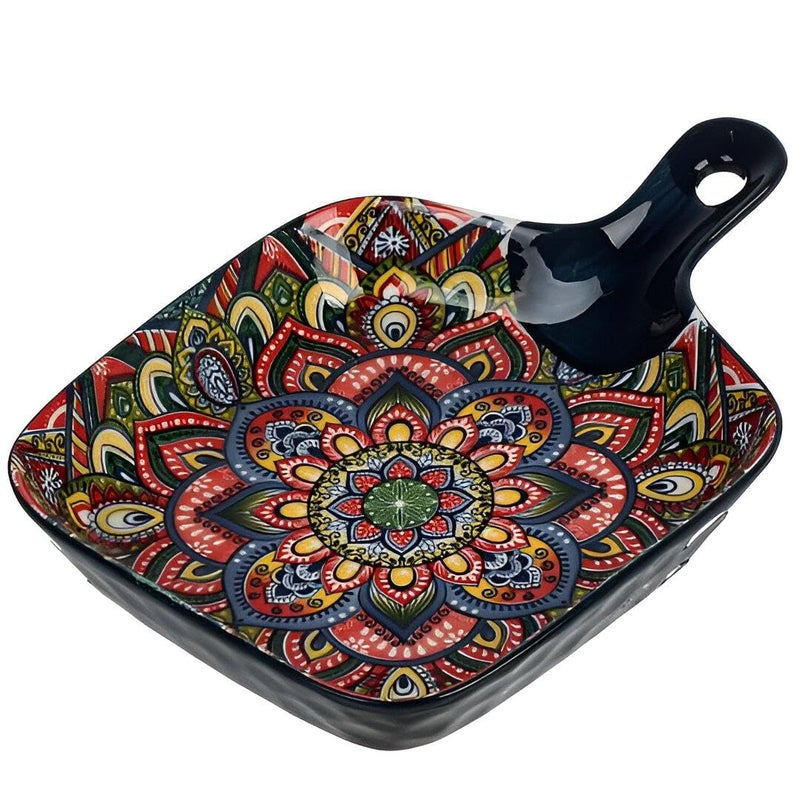 Snack Plate - Creative, High-Grade Dish for Household Use, Suitable for Oven, Perfect for Breakfast, shapes-random Vegetables, or Dinner Presentations (multi color, piece-1) - Image 1