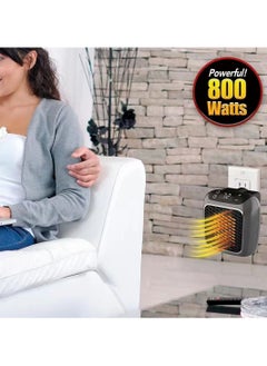 DubaiGallery Handy Heater Turbo 800 Wall-Outlet Space Heater - 800W  - Image 3