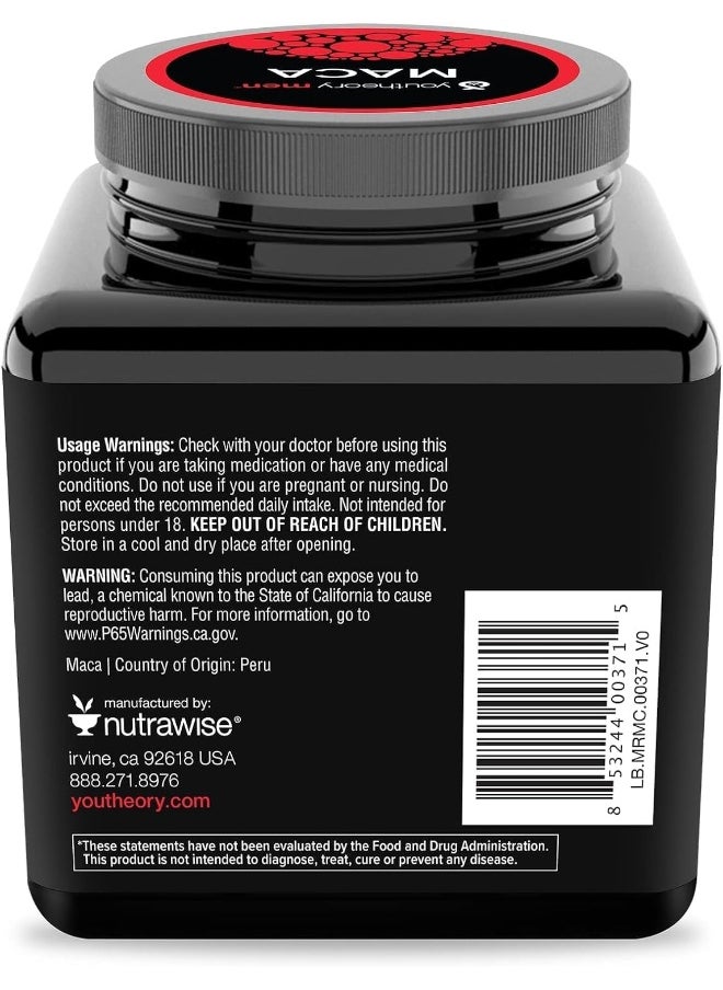 Men Maca Advanced With Peruvian Ginseng, 120 Count (1 Bottle)
