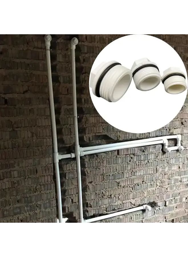 7Pcs PPR Pipe Fittings 1 2 Inch D15 Model With End Caps Ring Washers - Image 3