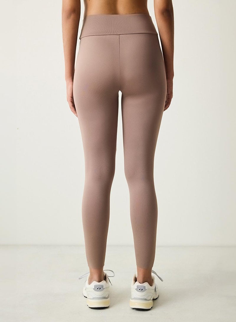 بنتي بنطلون رياضي بخصر عالٍ وطول الكاحل - Image 5