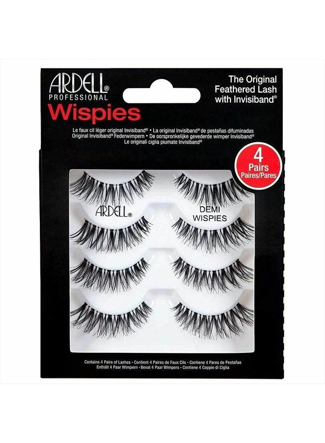 ARDELL Multipack Demi Wispies Fake Eyelashes, Pack of 2