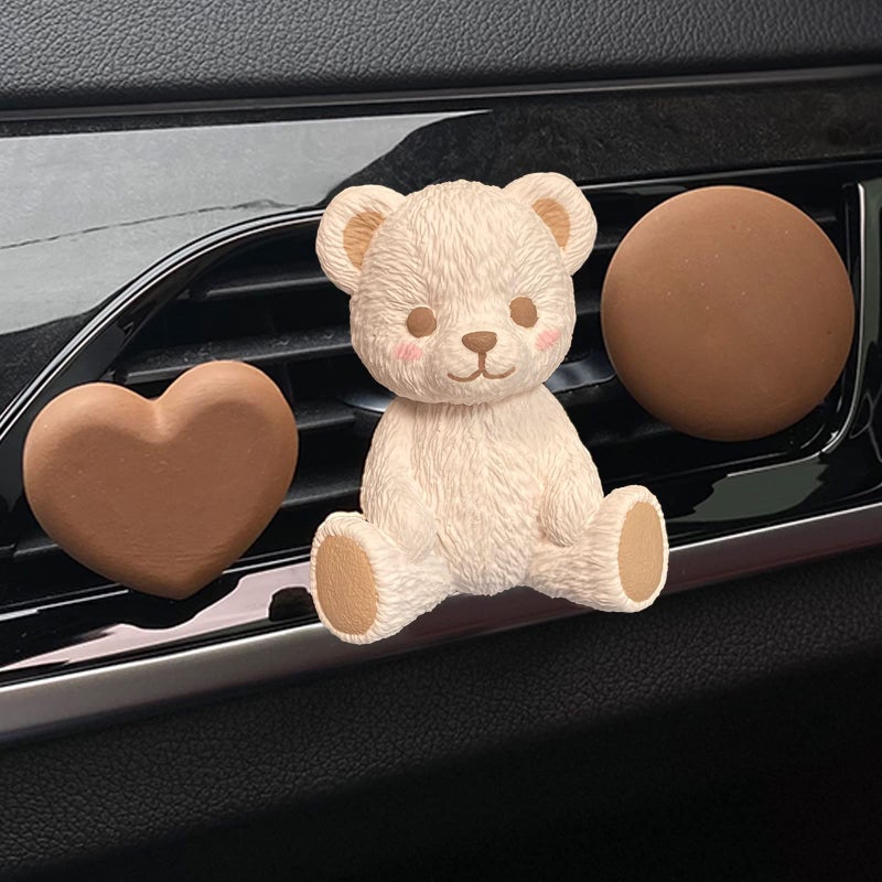 Wehous 2PCS Cute Silicone Bear Resin Molds - 3D Animal Ice Chocolate Cake and Epoxy Resin Casting Mould for DIY Art Crafts & Home Decoration - Image 4
