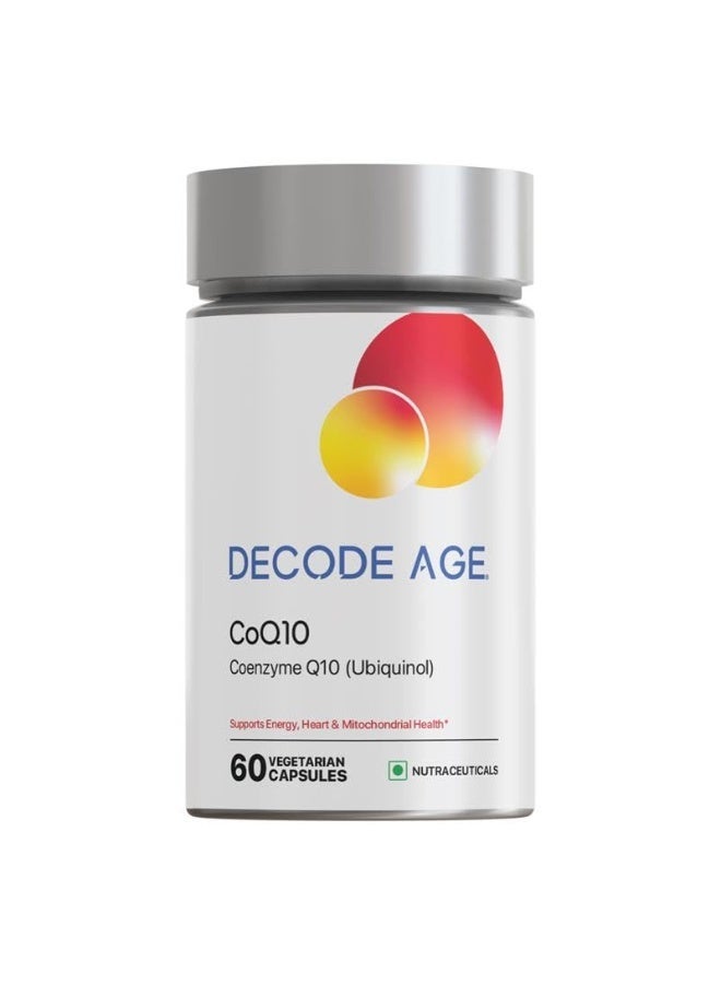 DECODE AGE CoQ10 (100mg) 60 Capsules - Image 1