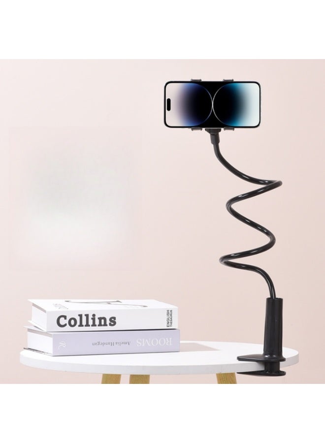 حامل هاتف عالمي للسرير، المكتب، لوح الرأس، الطاولة أو بجانب السرير – حامل مرن بذراع طويلة قابلة للانحناء مع مشبك لتثبيت الهاتف بزاوية 360°، مناسب لجميع الأجهزة من 3.5 إلى 7 بوصة - Image 5