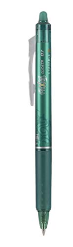 Pilot FriXion Clicker Erasable Gel Pens, Fine Point (0.7mm), Green Ink, 12-Pack - Refillable, Smooth Writing Pens for School, Journaling, and Office Use - Image 3