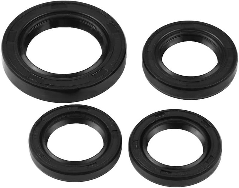 woobles for gy6 crankshaft nut  Automotive Oil Seal, 4-Piece Engine Crankcase for Most GY6 125cc 150cc 152 QMI 157QMJ - Image 1