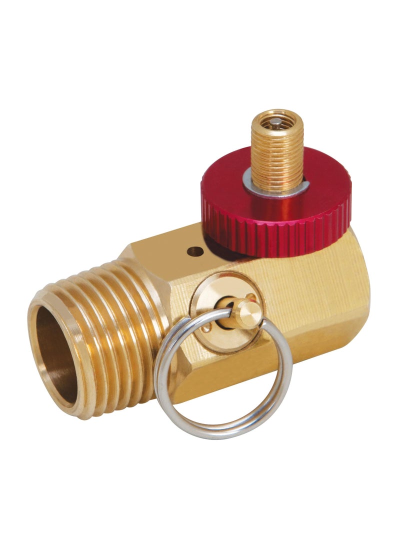 Performance Tool Performance Tool W10056 Air Tank Manifold With Fill Port , Ball Valve, & Relief Bypass , Gold  - Image 1