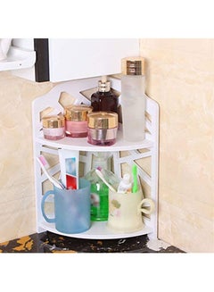 Bathroom Storage Shelf Shower Snap Up Corner Shelf Shampoo Holder Basket  Shelf Wall Shelves for Kitchen Bathroom