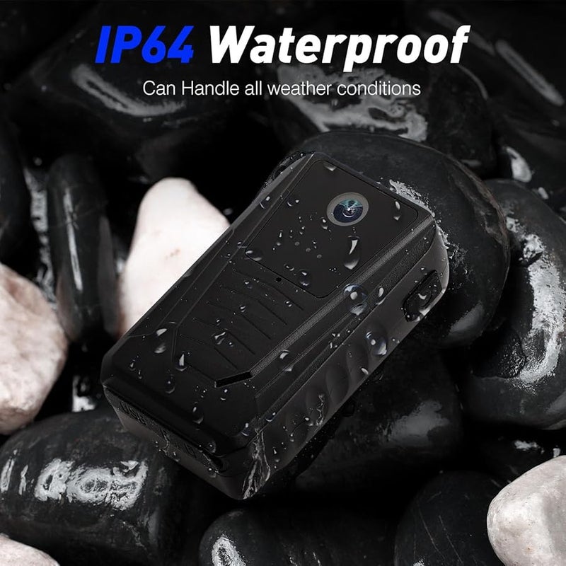 Wearable Camera 1080P HD 140 Degree Wide Angle Lens 1000mAh Battery for Outdoor Sports - Image 4