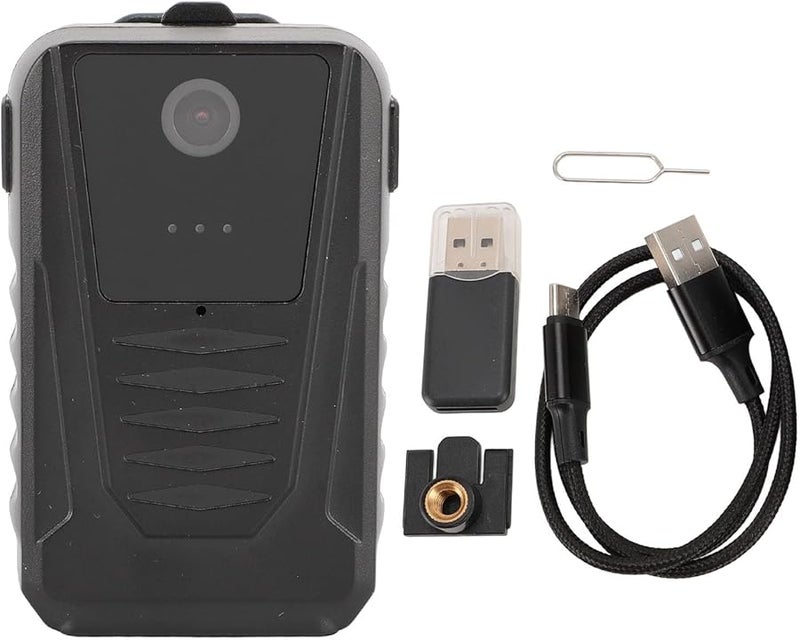 Wearable Camera 1080P HD 140 Degree Wide Angle Lens 1000mAh Battery for Outdoor Sports - Image 2