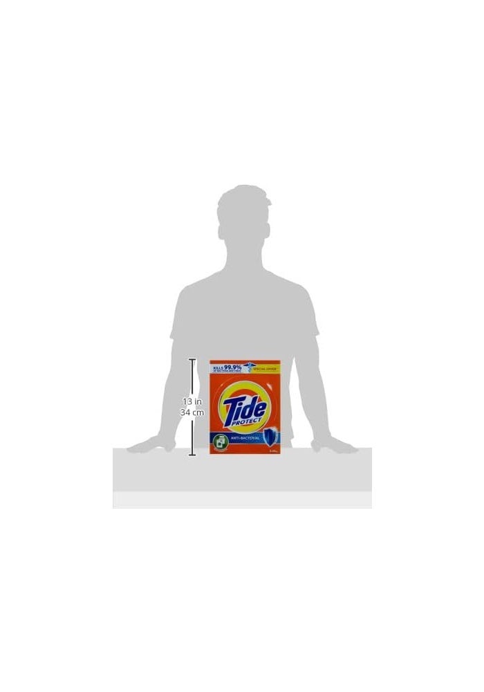 Tide Protect Antibacterial Laundry Detergent 2.25Kg Dual Pack - Image 4