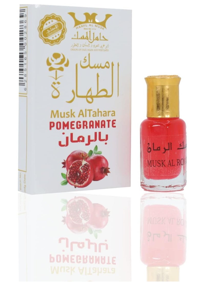 Hamil Al Musk Musk Al Tahara musk Pomegranate Fruity Perfumed Body Lotion 6ml  - Image 2