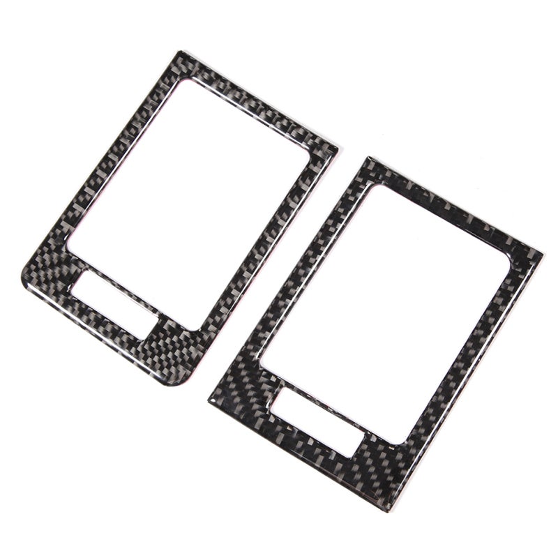 Control Panel Vent Trim: Soft Carbon Fiber Material - Durable Wear-resistant Air Outlet Cover for Mercedes W204 05-12 Car Decoration - Image 5