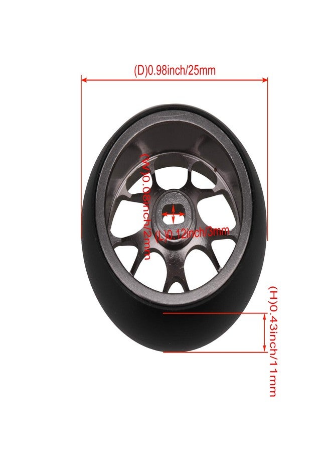 BQLZR RC 1:28 Car Tire Titanium Y Shape Wheel Hub Replacement for WL K989 Pack of 4 - Image 5
