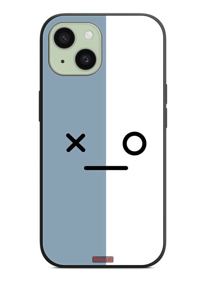 Tolwak Apple iPhone 15 Plus Protective Case Cover Face Icons - Image 2