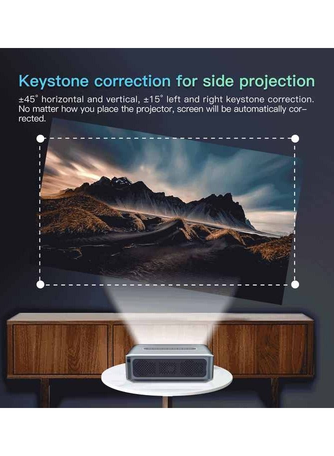 XORA 8K Projector 1080P 5G WiFi BT5.0 Salange X1 12000L Android Projectors Preinstall 8000+ Apps Smart Proyector Portable with Bag  - Image 2