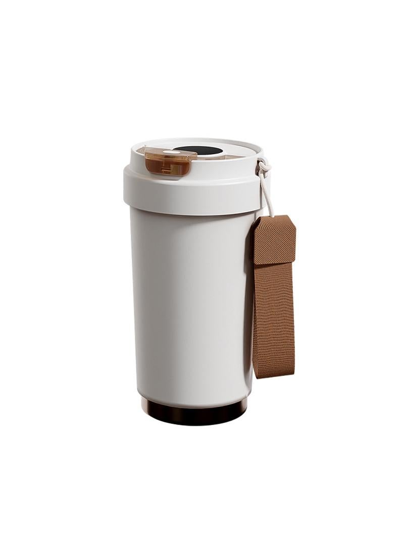 Y&D Intelligent temperature measuring coffee cup stainless steel insulation cup high appearance portable cup 430ml - Image 1