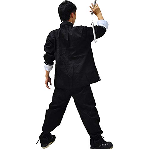ZooBoo Mens Classic Kung Fu Martial Arts Uniforms Set of 3 L - Image 3