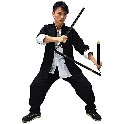 ZooBoo Mens Classic Kung Fu Martial Arts Uniforms Set of 3 L - Image 2