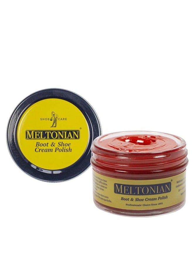 Premium كريم تلميع الأحذية والبوت من ميلتونيا - قرمزي 50 مل - Image 1