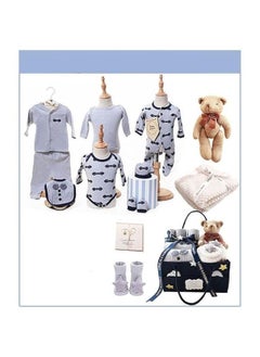 Gonice ® Newborn Baby Gifts Set Newborn Layette Gift Set Baby Girl Boy Gifts Premium Cotton Baby Clothes Accessories Set Fits Newborn to 3 Months  - Image 2