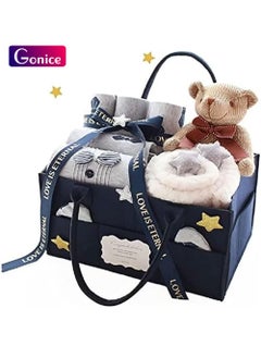 Gonice ® Newborn Baby Gifts Set Newborn Layette Gift Set Baby Girl Boy Gifts Premium Cotton Baby Clothes Accessories Set Fits Newborn to 3 Months  - Image 1
