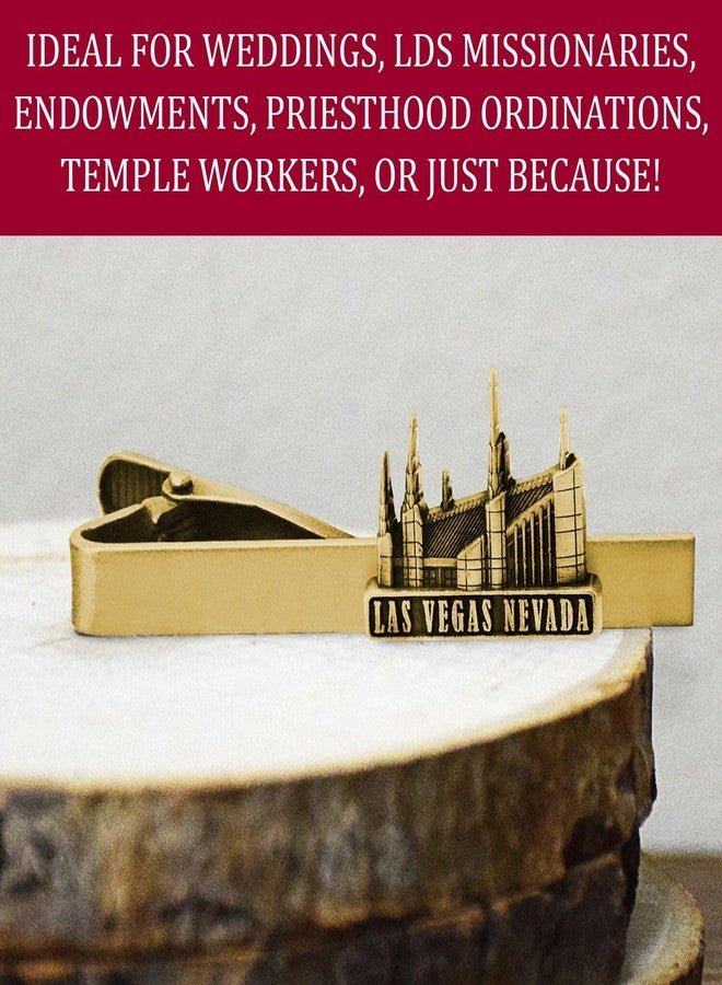 Ringmasters Gold Tie Clip by Ringmasters | LDS Temple Tie Clips | Suit Accessories, (Las Vegas Nevada) - Image 4