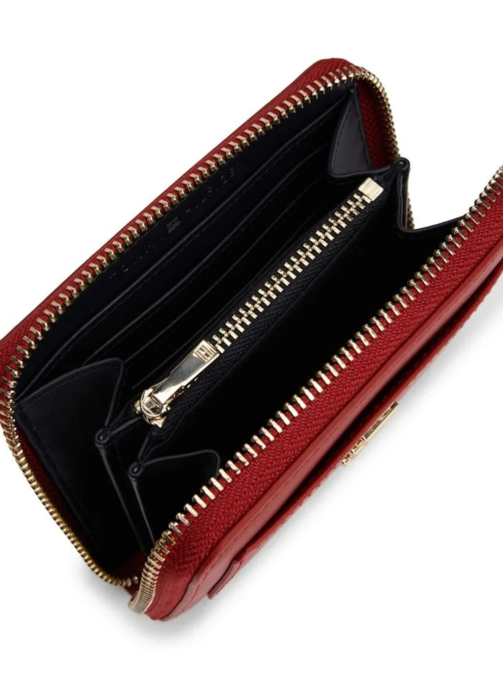 تومي هيلفيغر Logo Detailed Long Zip Around Wallets
