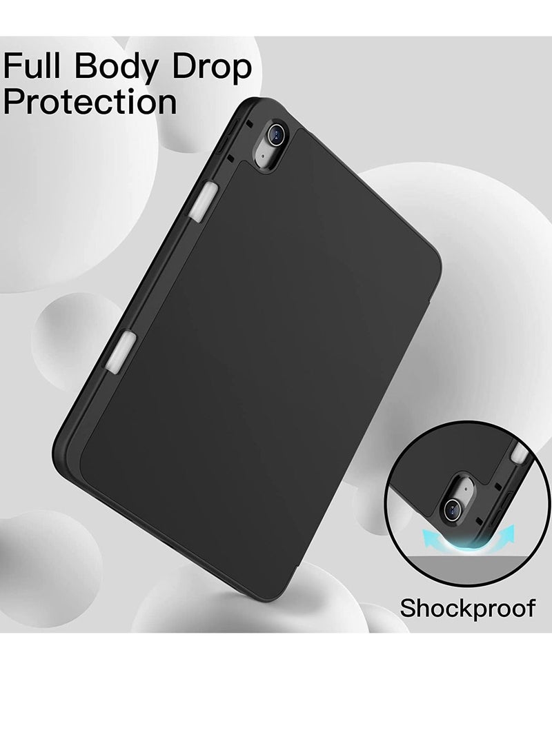 GENNEXT iPad 10th Generation 10.9 inch 2022 Case Flip Cover with Magnetic Closure Auto Wake/Sleep function having Pencil holder Slot - Image 3